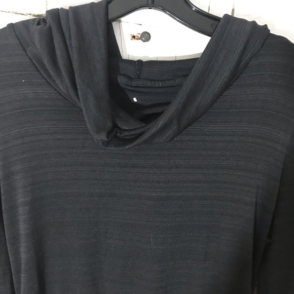 Adidas cowl neck black hoodie - Picture 3 of 7